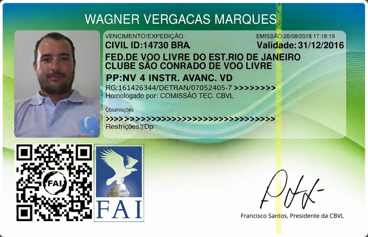 Credencial Wagner Vergaças